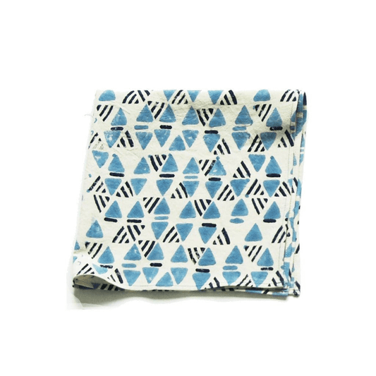 Rustic Loom Cotton Geometric Print Dinner Napkins Indigo Blue Triangle Set of 4
Jungle Pillows