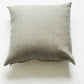 Rustic Loom Gray Triangle Cotton Blockprinted Square Pillow