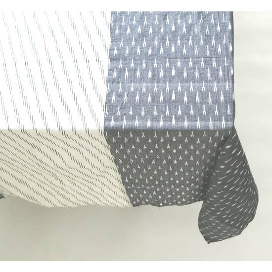 Rustic Loom Gray White Stripe Cotton Tablecloth Handwoven Ikat Cotton
Jungle Pillows