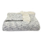 Slate + Salt Heather Gray Alpaca Throw