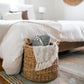 Slate + Salt Heather Gray Alpaca Throw