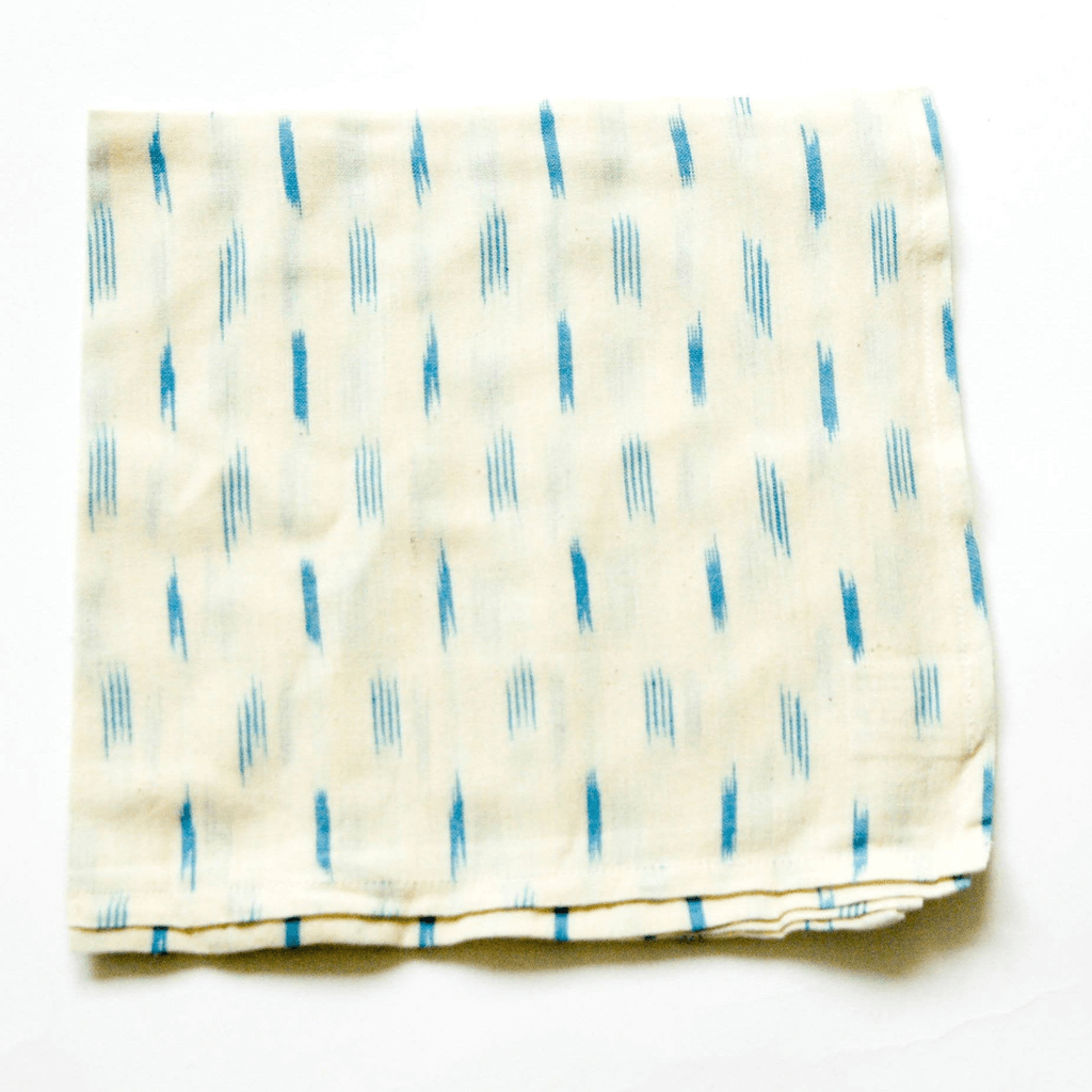 Rustic Loom Handwoven Cotton Ikat Cloth Dinner White Blue Dash Napkins Set
Jungle Pillows