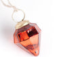 Acacia Creations Set of 6 Glass Jewel Holiday Ornaments