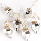 Acacia Creations Set of 6 Glass Jewel Holiday Ornaments