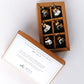 Acacia Creations Set of 6 Glass Jewel Holiday Ornaments