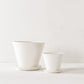 Convivial Ivory Minimal Planters