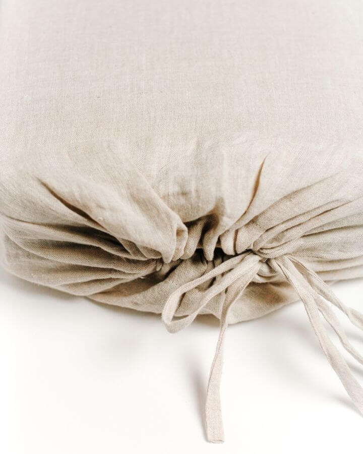 Creative Women Linen Duvet Cover Set in Natural Chambray