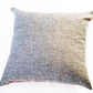 Rustic Loom Orange Leaf Blockprinted Square Pillow