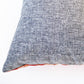 Rustic Loom Orange Leaf Lumbar Pillow