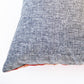 Rustic Loom Orange Leaf Lumbar Pillow