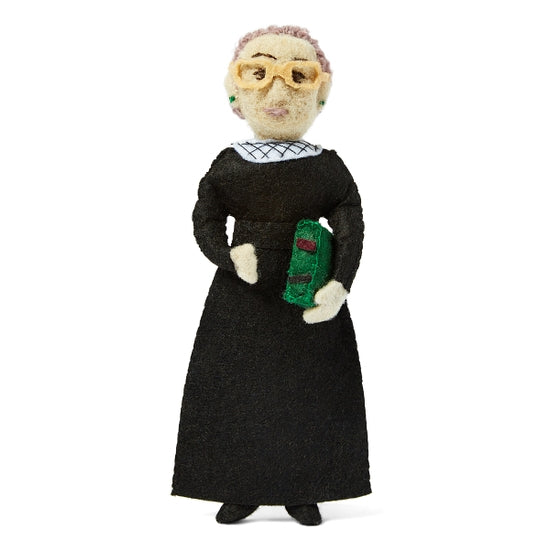 Silk Road Bazaar Ruth Bader Ginsburg Holiday Ornament