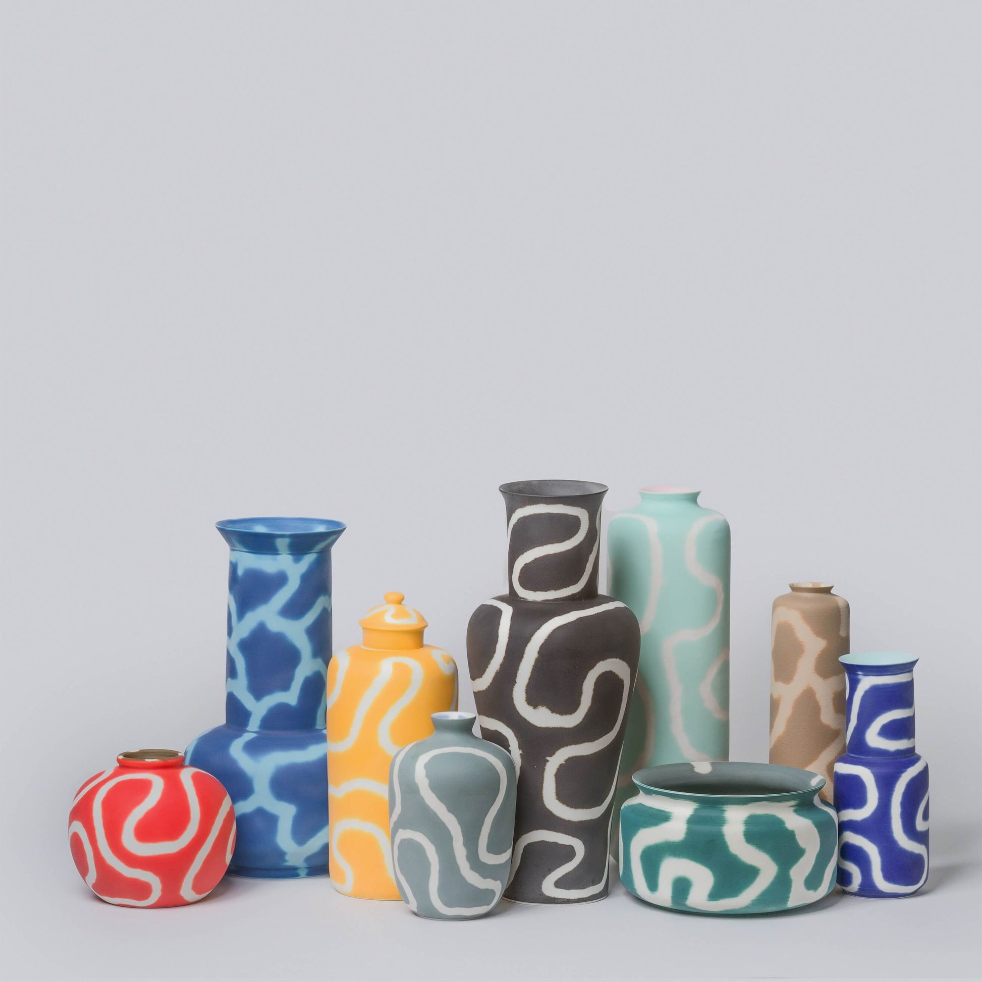 Middle Kingdom Memphis Persimmon Vase
Jungle Pillows