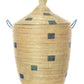 Swahili African Modern Set of Three Blue and Cream Mixed Pattern Hampers
Jungle Pillows