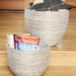 Swahili African Modern Set of Two White Deep Nesting Baskets
Jungle Pillows