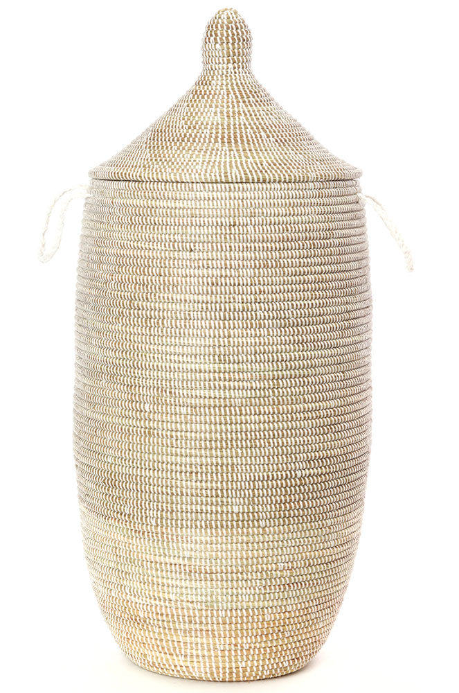 Swahili African Modern Slender Laurel Hamper Basket from Senegal
Jungle Pillows