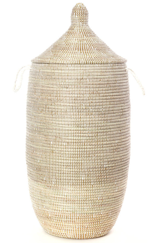 Swahili African Modern Slender Laurel Hamper Basket from Senegal
Jungle Pillows