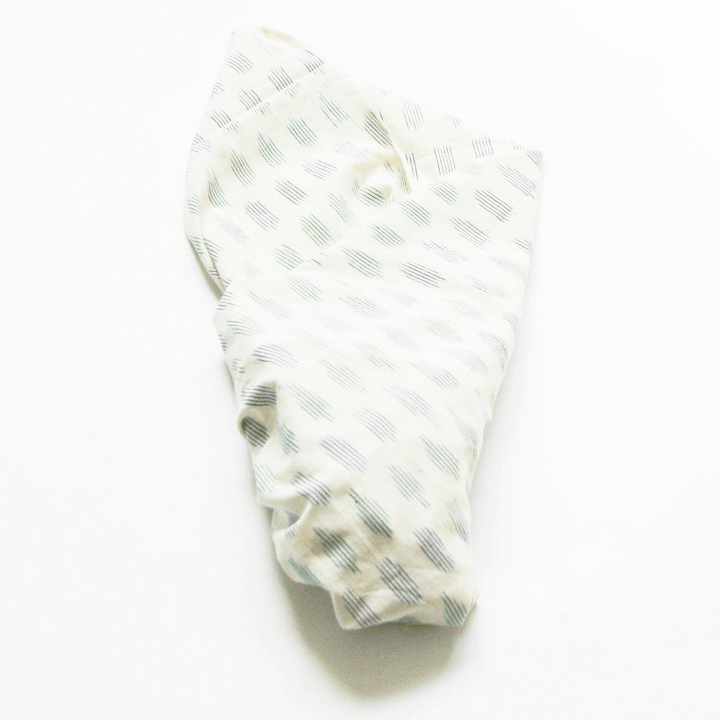 Rustic Loom White Blue Green Dot Handwoven Ikat Baby Swaddle
Jungle Pillows
