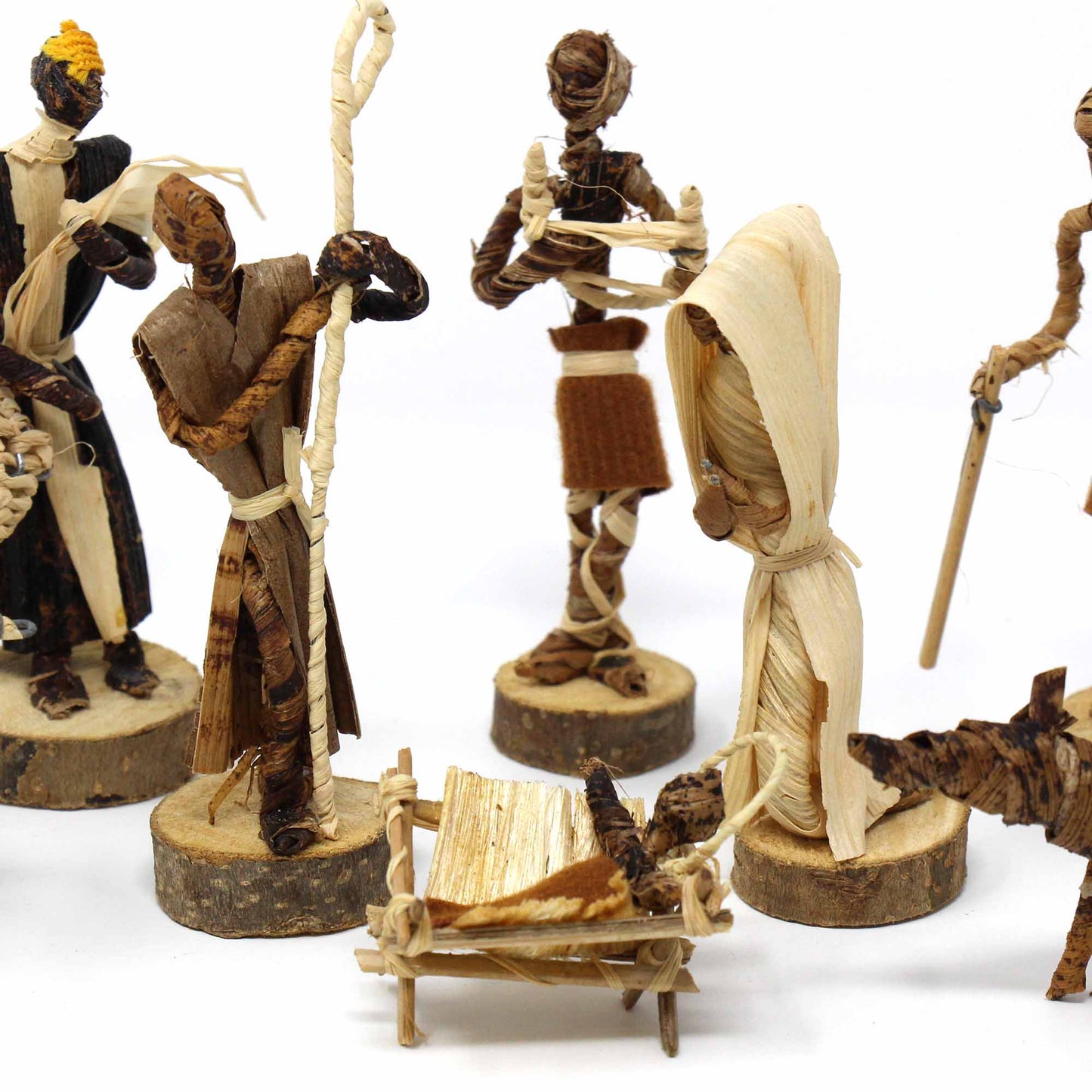 Esther Karioki Banana Fiber Nativity Set