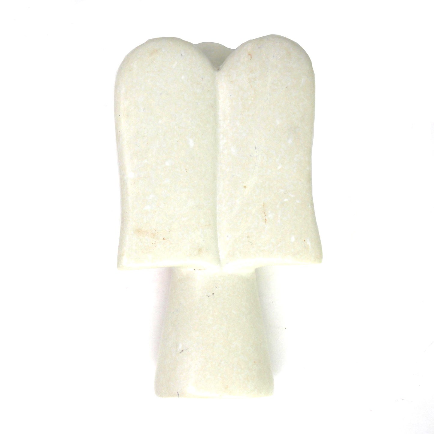 SMOLArt Angel Soapstone Sculpture Holding Heart