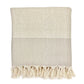 Slate + Salt Diamond Stripe Turkish Cotton Throw Blanket