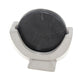 SMOLArt Compass Soapstone Sculpture Dark Gray Stone
