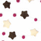 Hand Crafted Felt from Nepal: Stars Garland, Grey/Pink