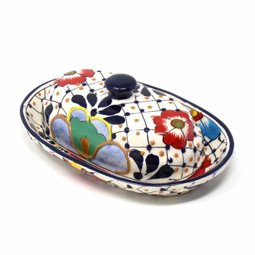 Encantada Dots and Flowers Handmade Pottery Butter Dish
Jungle Pillows