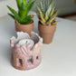 SMOLArt Circle of Elephants Soapstone Sculpture Light Stone