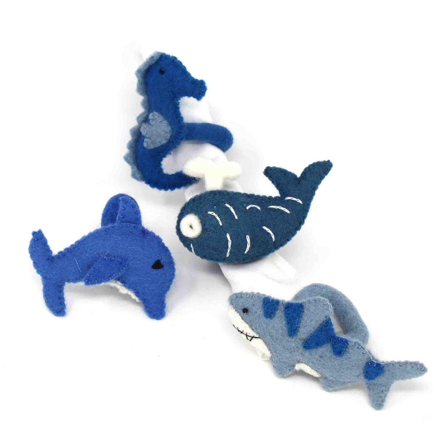 Global Groove Nautical Felt Napkin Rings