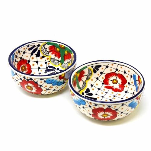 Encantada Dots and Flowers Half Moon Bowls Set of Two
Jungle Pillows