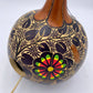Blossom Inspirations Forest Painted and Carved Gourd Birdhouse