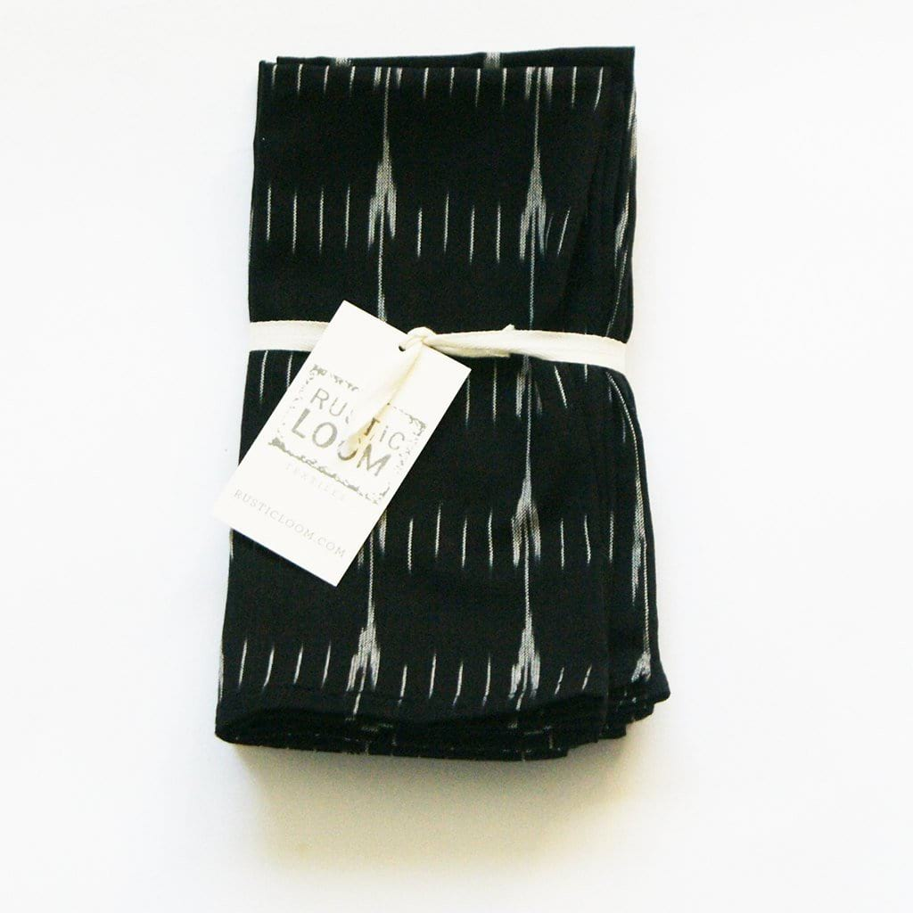 Rustic Loom Black Modern Arrow Stripe Cloth Dinner Napkins Set of 4
Jungle Pillows