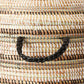 Swahili African Modern Large Black, Silver & White Striped Laundry Hamper
Jungle Pillows