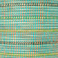 Swahili African Modern Seaside Stripes Large Laundry Hamper Basket