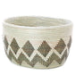 Swahili African Modern Diamond Design Knitting Basket