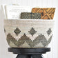 Swahili African Modern Diamond Design Knitting Basket